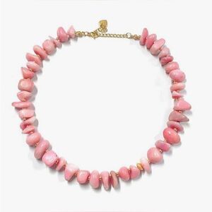 Boho summer beaded necklace M436
